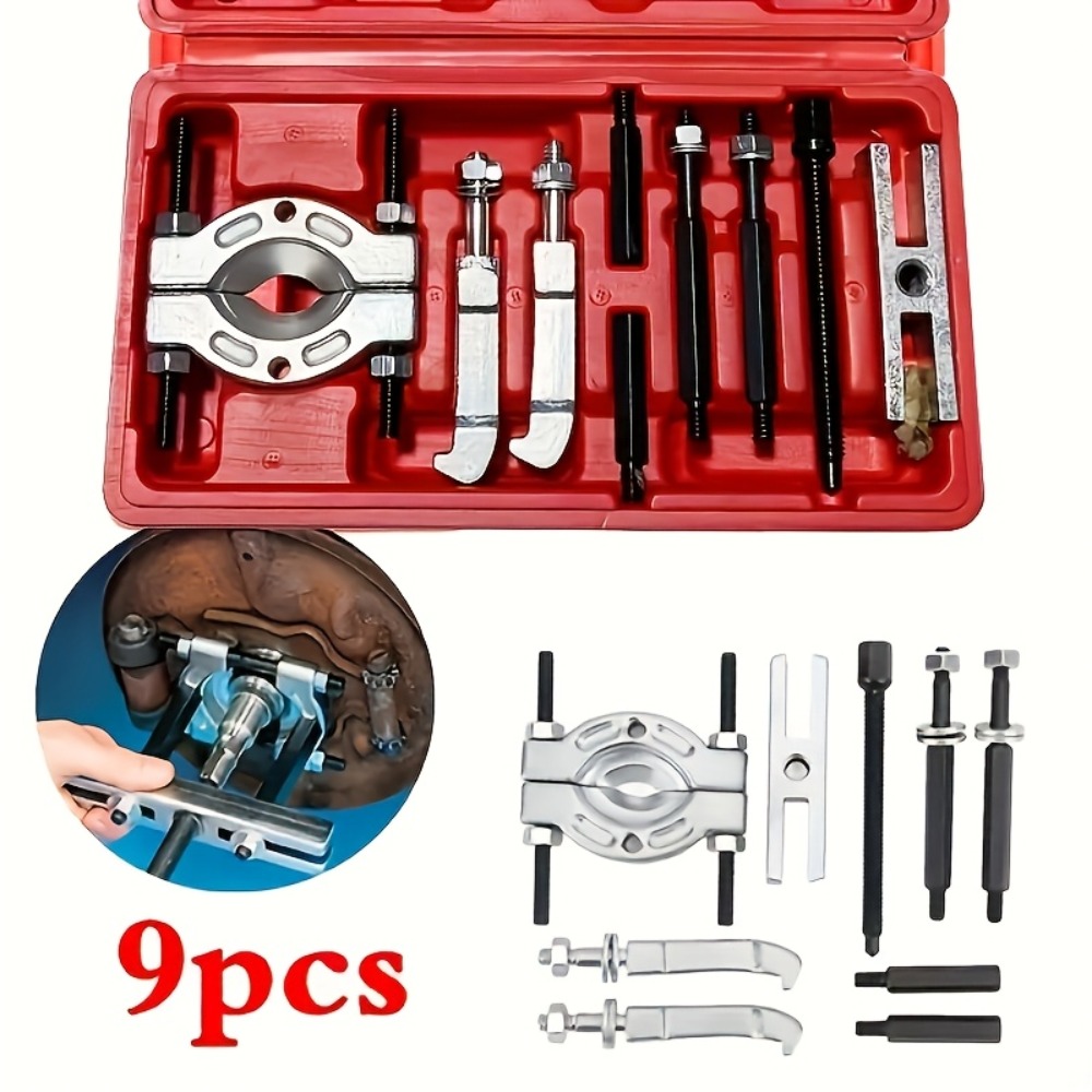 Heavy Equipment Maintenance - Набор из 9 съемников подшипников для