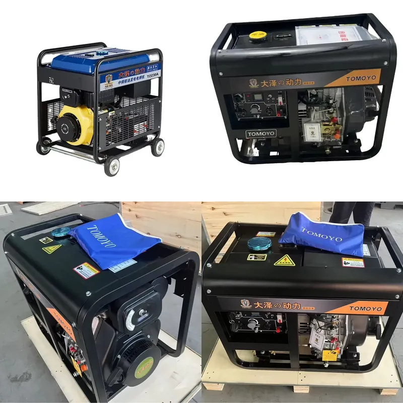 Portable Welding Generator - Мобильные портативные сварочные генераторы 250А 26В