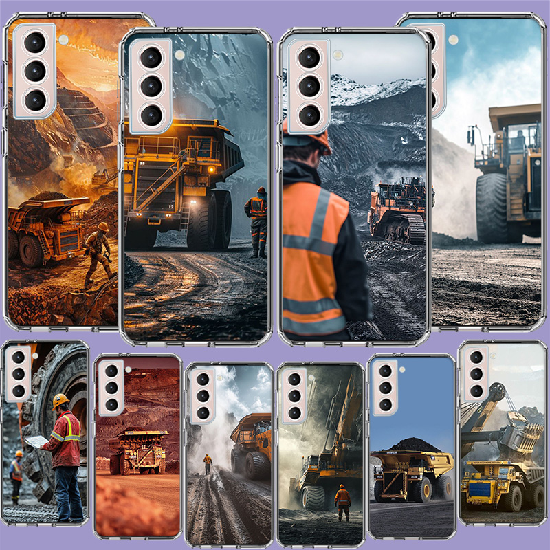 Dump Truck Heavy Equipment - Противоударный чехол для телефона с дизайном