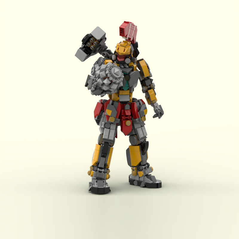 Тяжелая боевая модель меха MOC – обзор и цена Heavy Equipment Lego