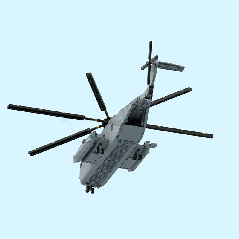 Модель тяжелого вертолета CH-5 – обзор и цена Heavy Equipment Lego