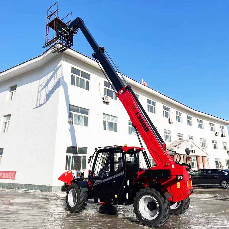 Мощный телескопический погрузч – обзор и цена Heavy Equipment Forklift