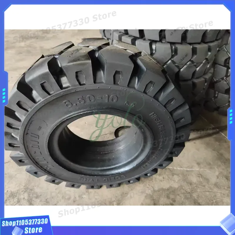 Цельнолитые шины для вилочных  – обзор и цена Heavy Equipment Forklift