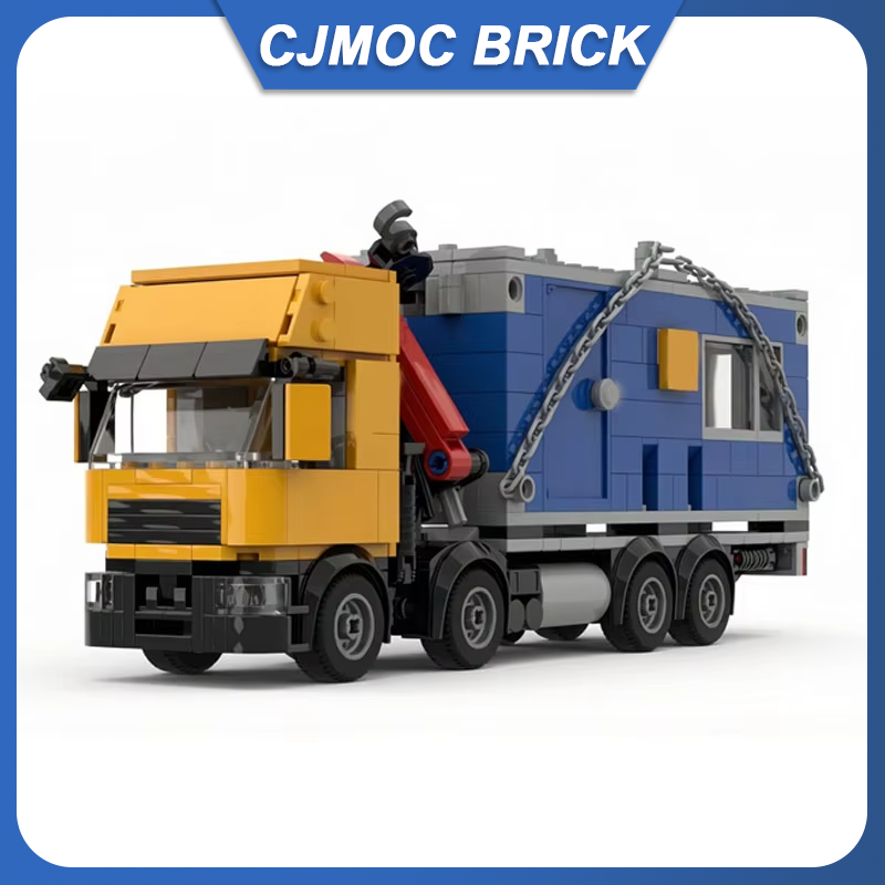 Конструктор MOC: Грузовик-кран – обзор и цена Heavy Equipment Lego