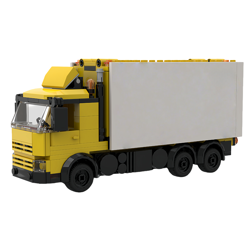 282 детали, желтый грузовик-фу – обзор и цена Heavy Equipment Lego
